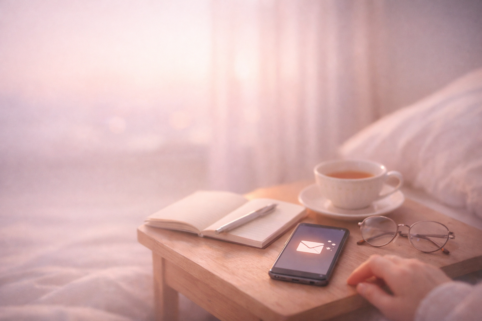 人生後半の不安に、静かに寄り添う夜のメール占い──何を聞くかがわかる例文と書き方