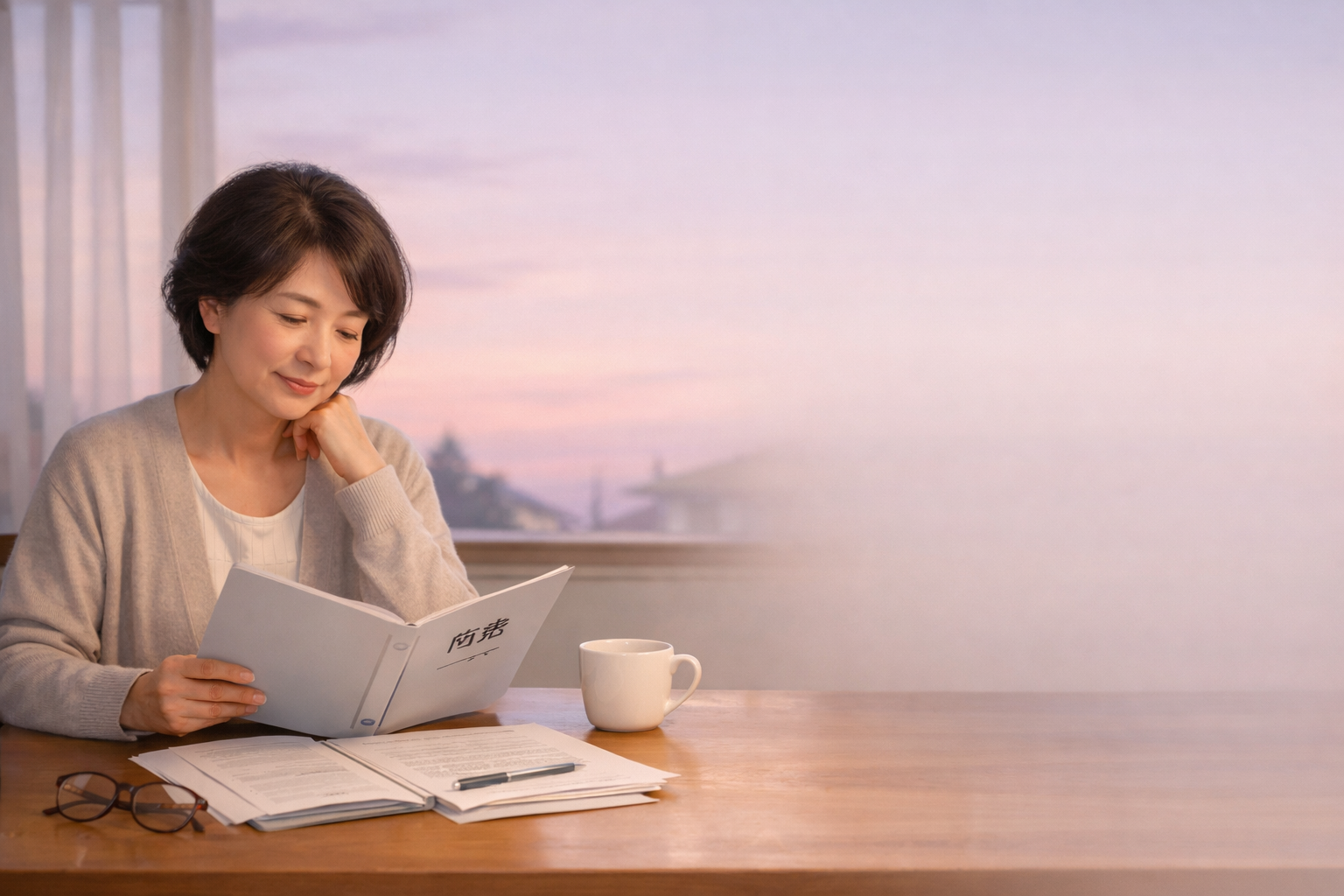 50代主婦が保険を見直すとき、夜にそっと考えたいこと