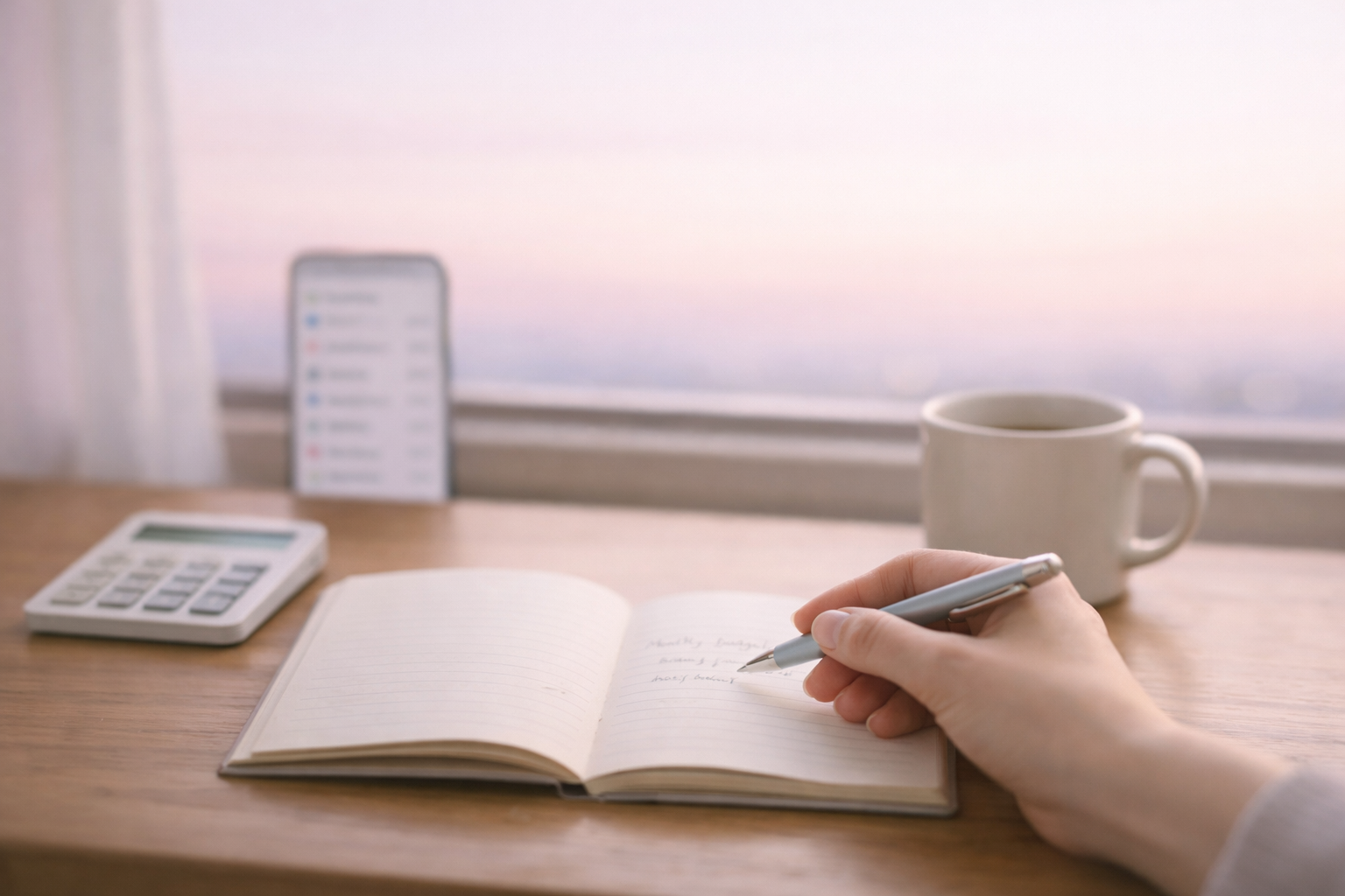 固定費の見直しは、感情をゆっくり軽くする“地ならし”