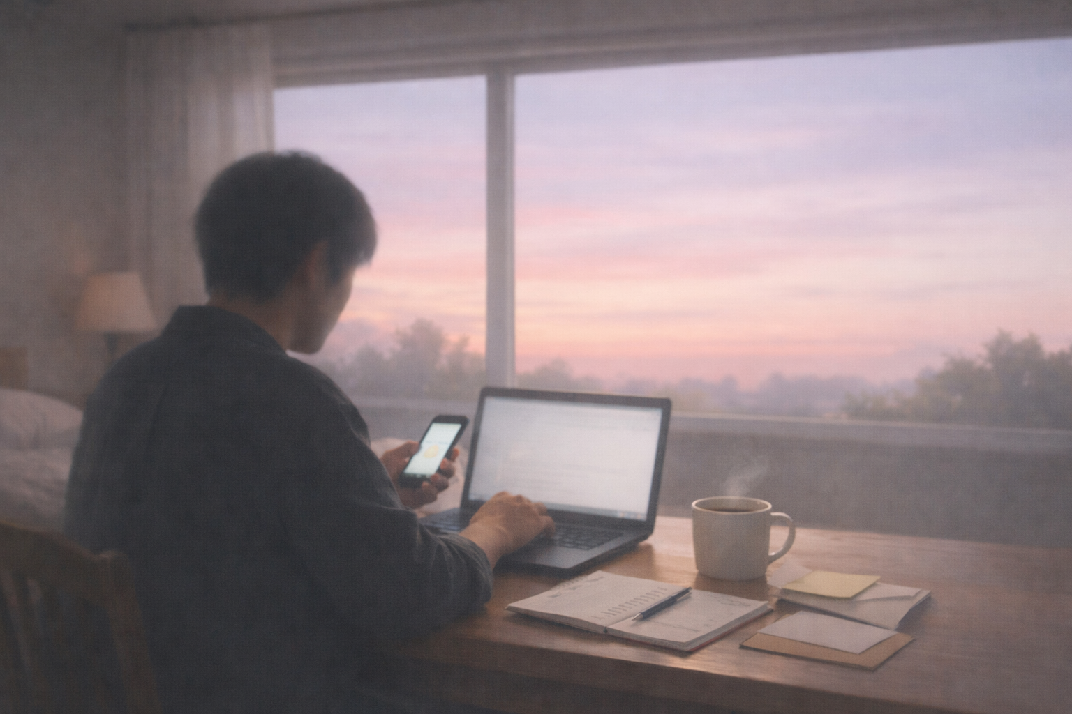 メール占いでお金の相談をするとき、何を聞くか迷う夜に