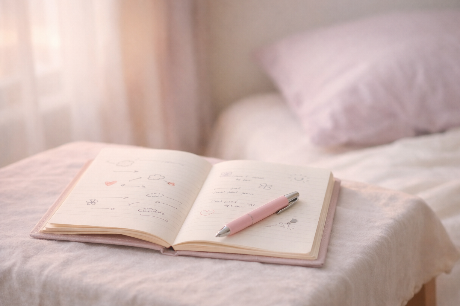 ノート術で書き出す夜：自分の気持ちのサインを見つけて整理する方法