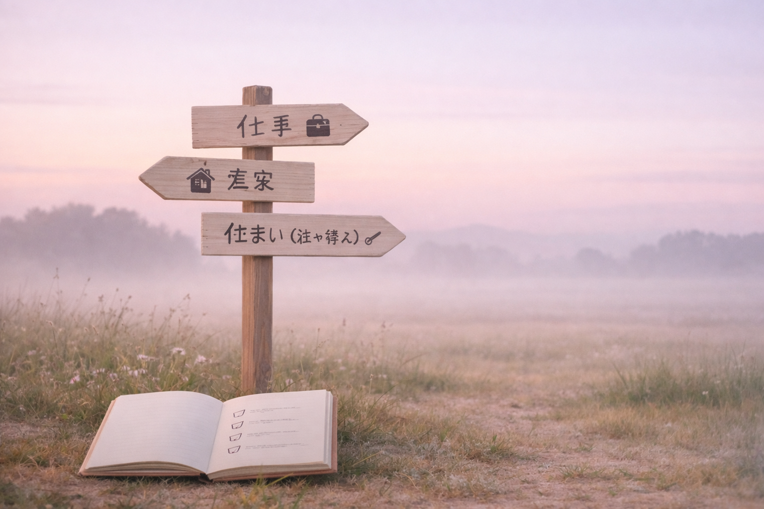 分かれ道のサインを見極める：仕事・実家・住み替えのチェックリスト