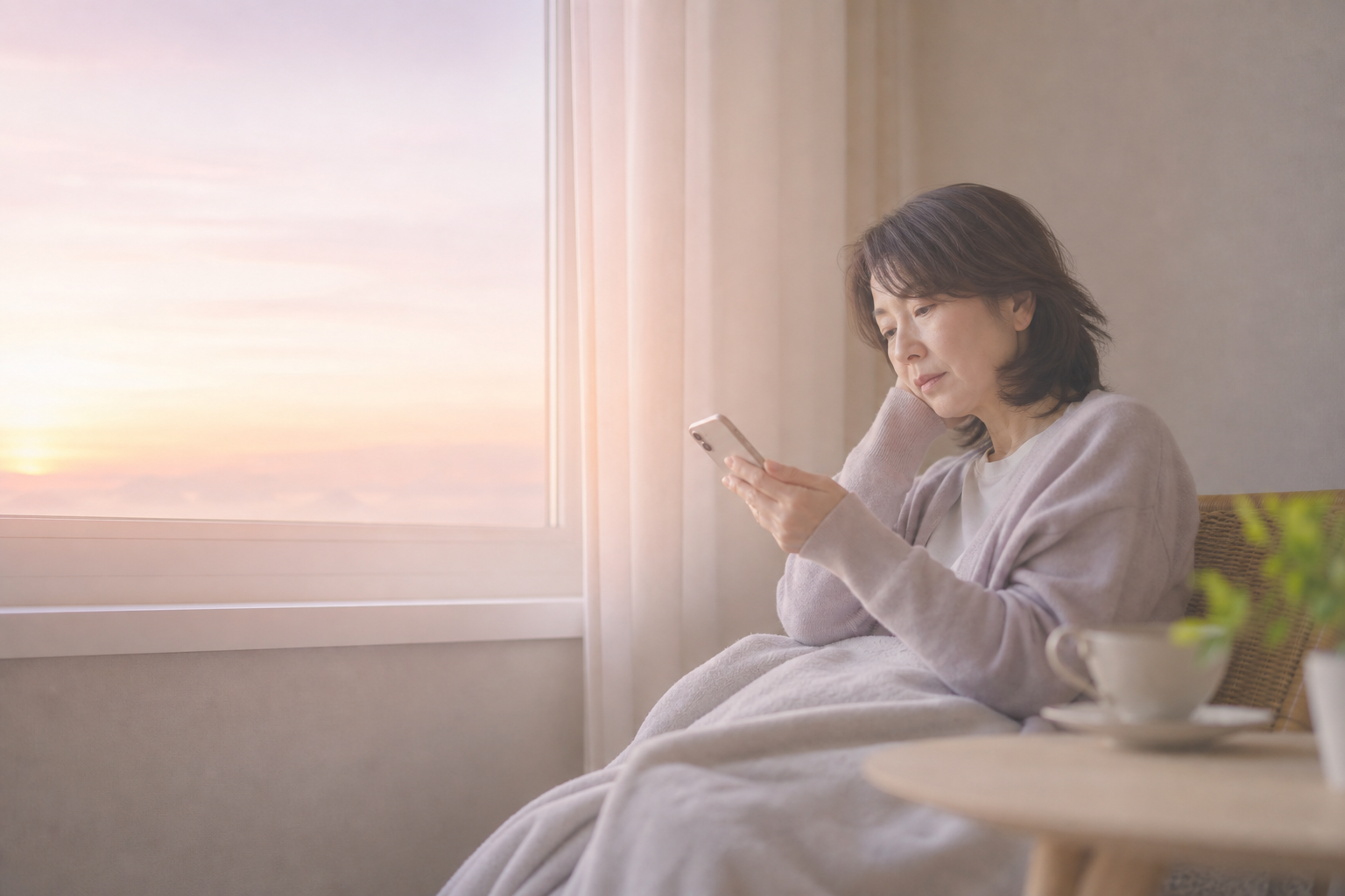 50代の夜、心が揺れて眠れないとき